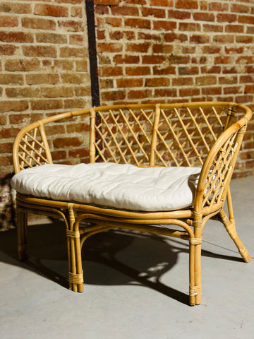 Banquette Bambou 2 places