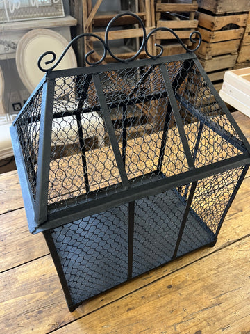Cage à oiseau métallique XL