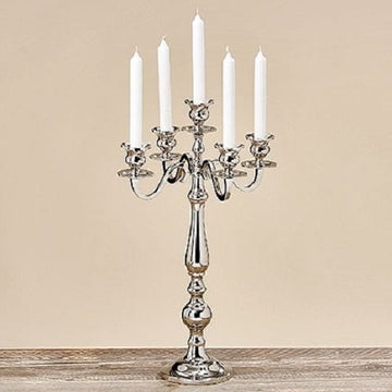 Chandelier argenté