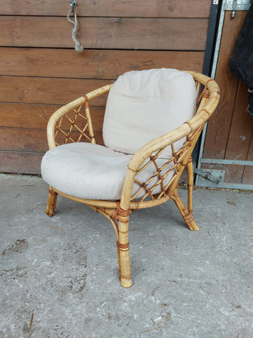Fauteuil bambou 1 place